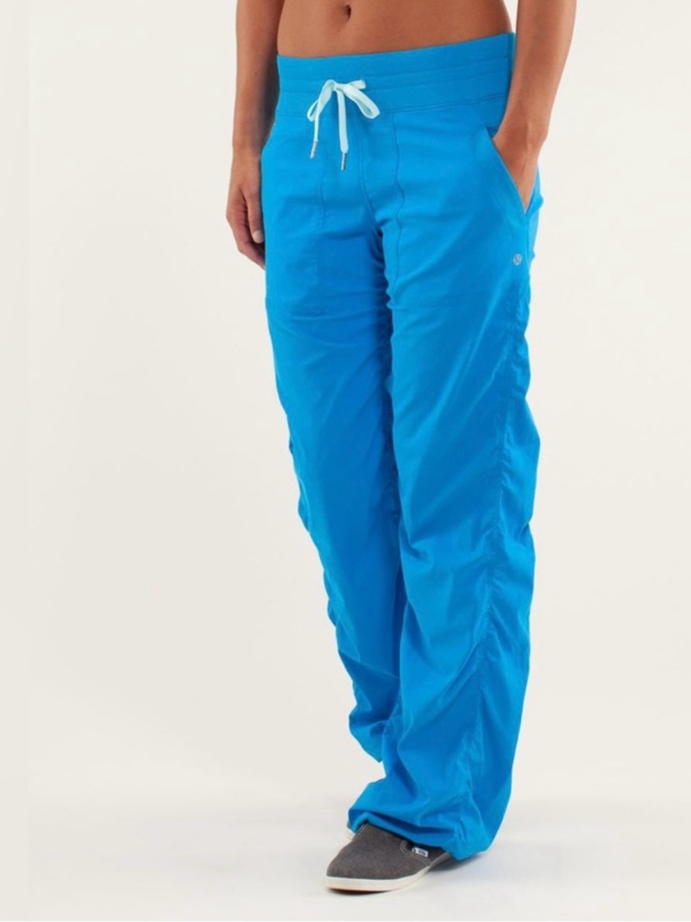 Lululemon Studio Pants with No Liner in “Beach Blanket Blue”